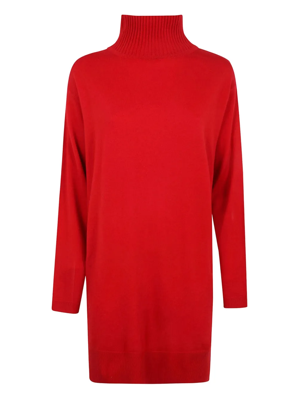 Rossopuro Halterneck Mini Dress In Red