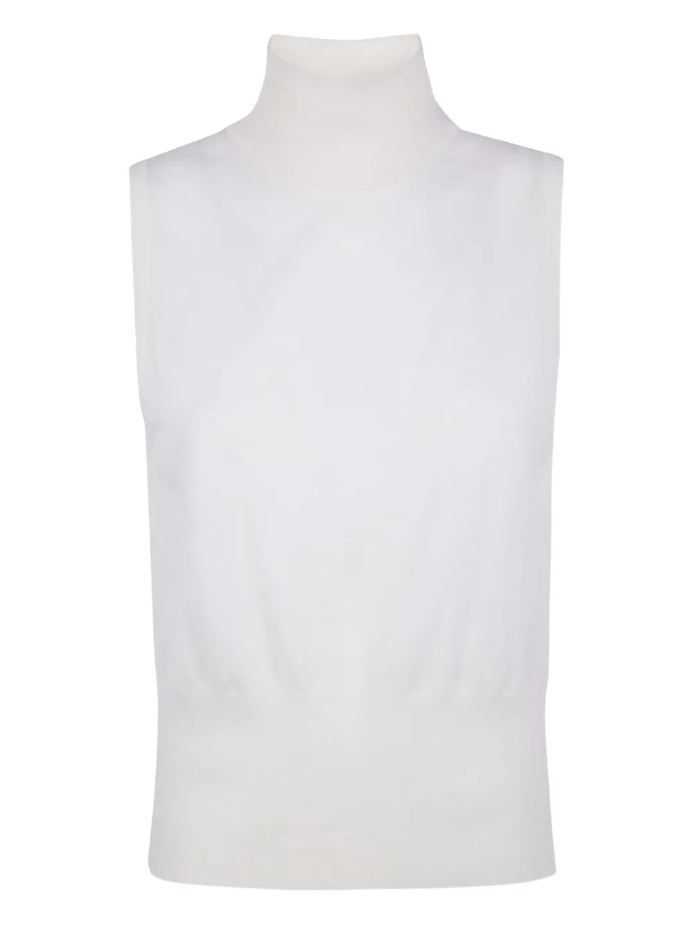 Rossopuro Halterneck Top In White