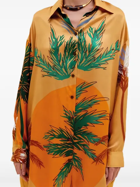 Raquel Diniz Paula silk mini dress