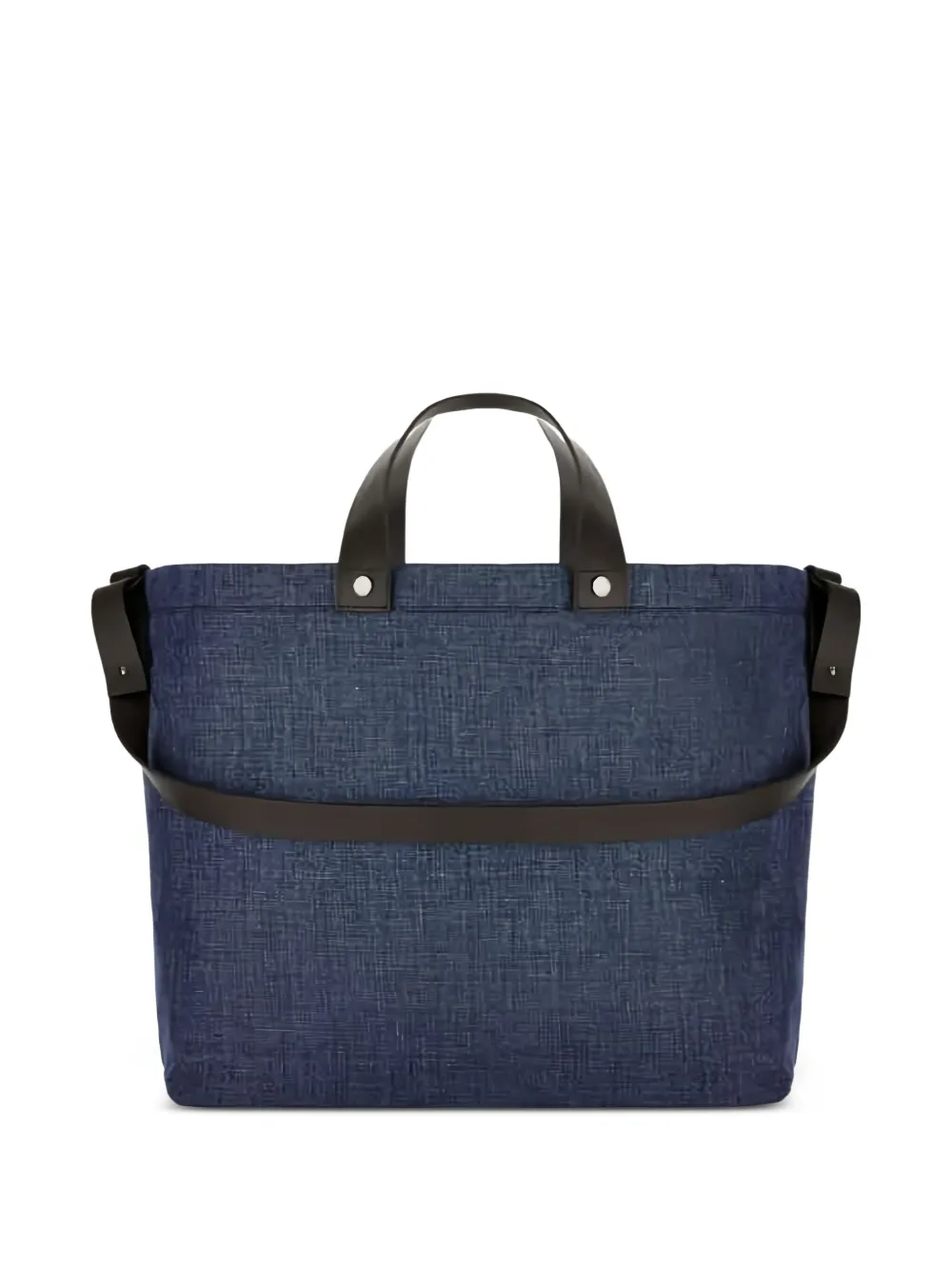Canali Shopper met twee handvatten Blauw