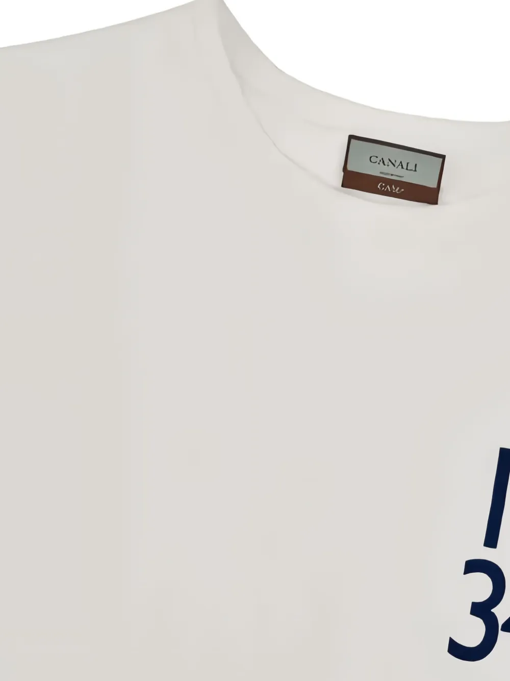 Canali 1934 Jersey T-shirt In White
