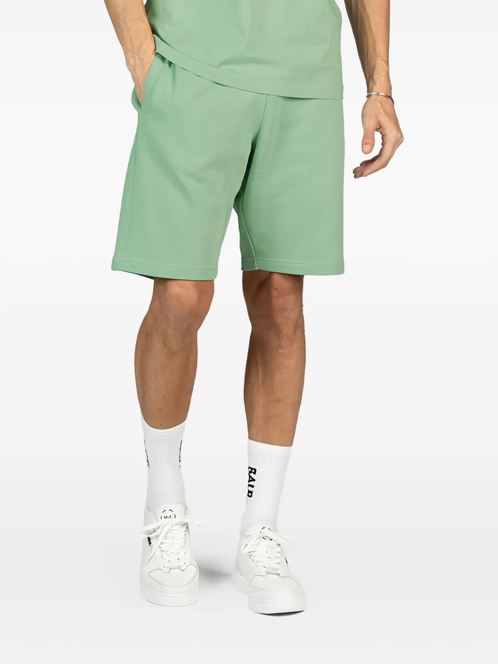 BALR. Shorts met trekkoord Groen