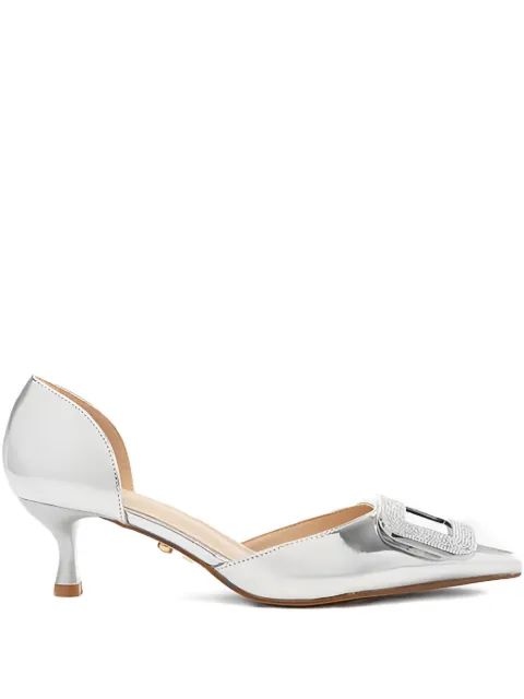 TWENTY FOURHAITCH 50mm Cannes embellished pumps