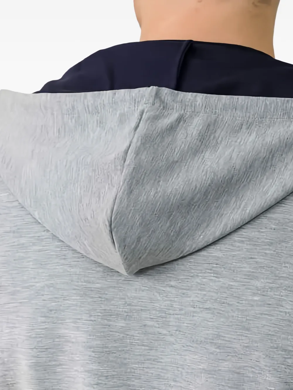 Canali Full Zip Hoodie In Gray