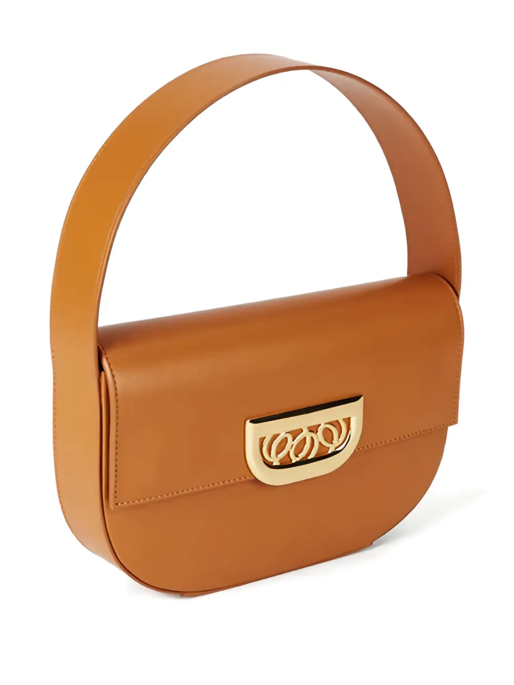 D'estree Martin Latch Tote Bag In Brown