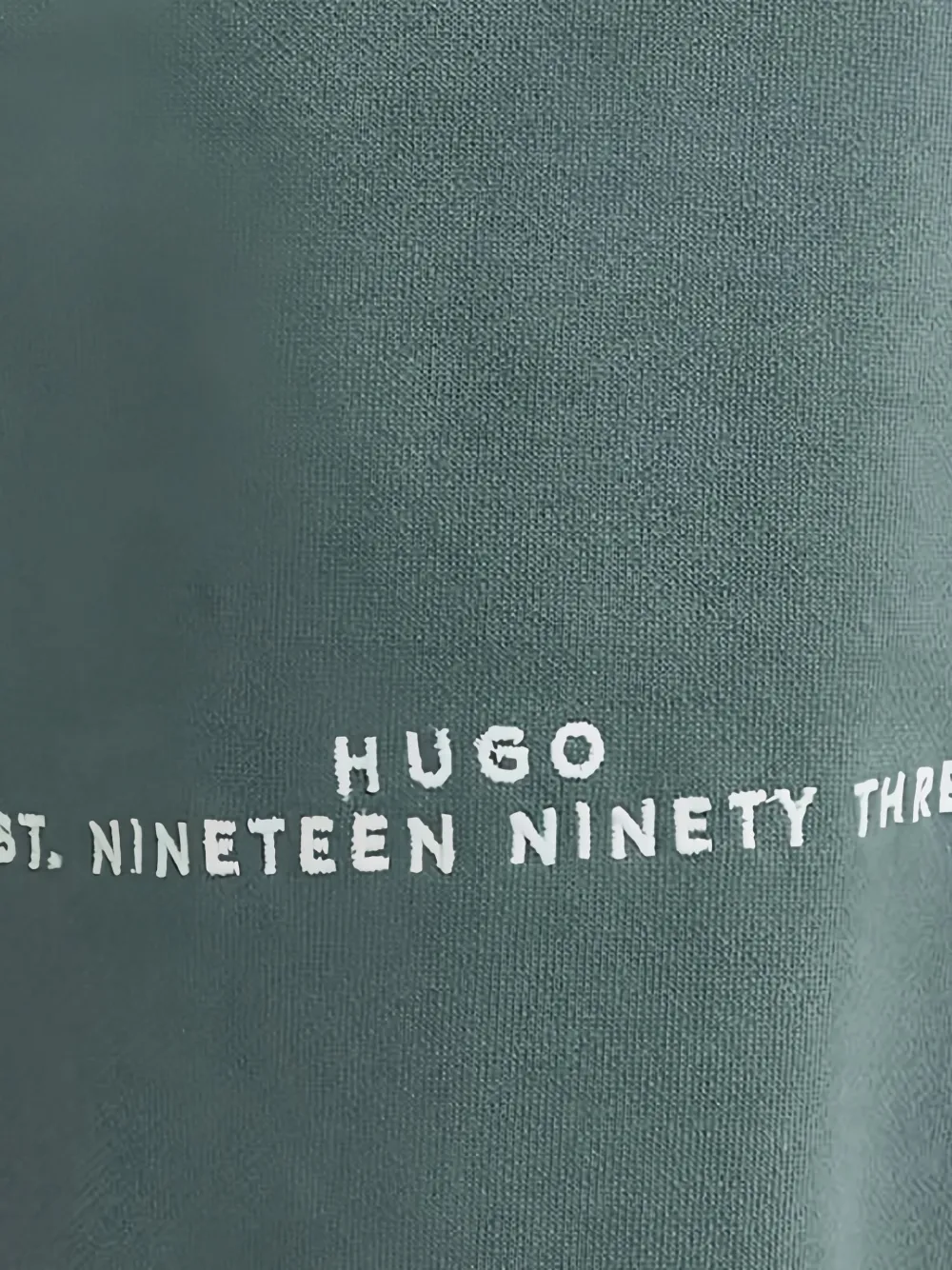 Hugo Boss Drawstring Track Pants In Green