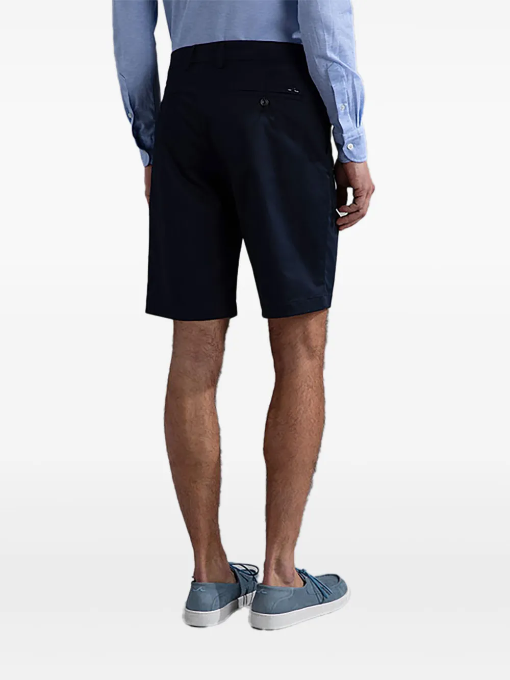 Paul & Shark Bermuda shorts met logo Blauw