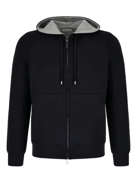 Canali hoodie con cierre