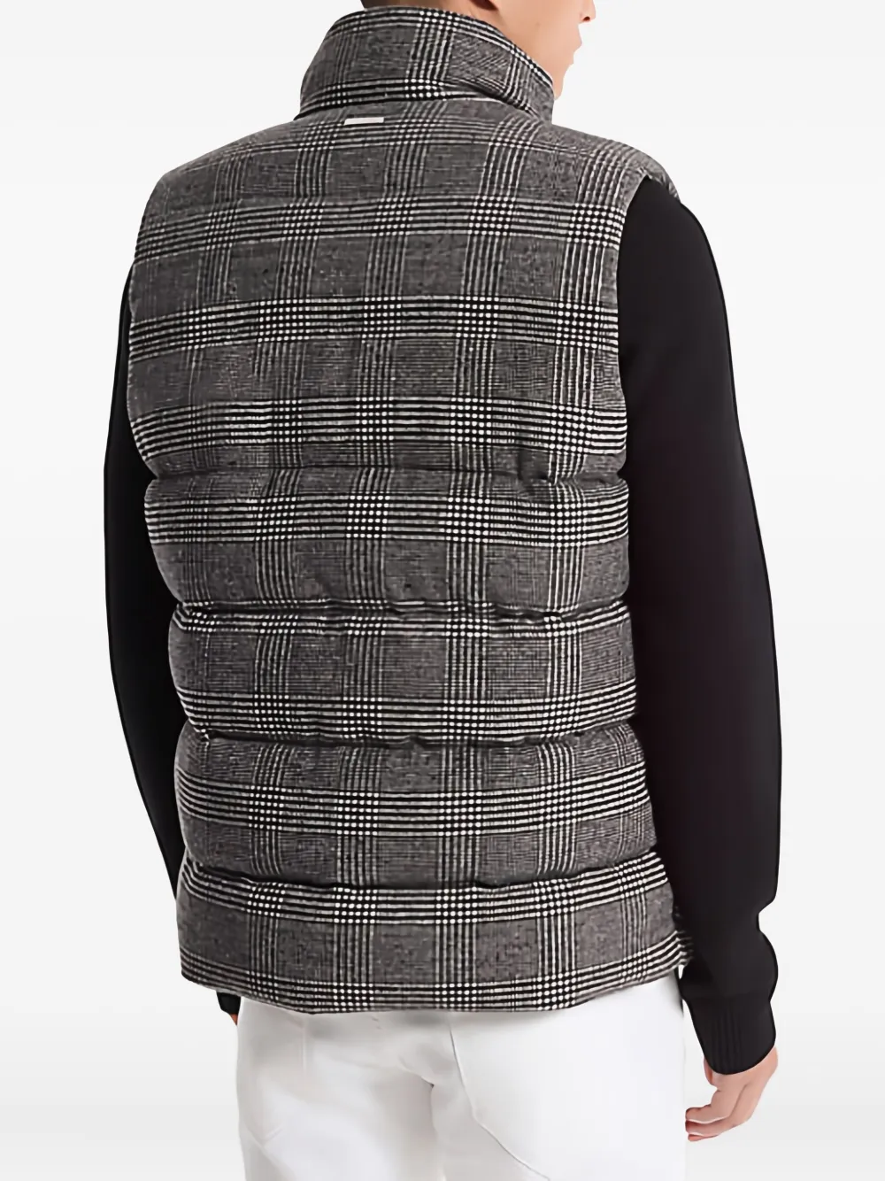 Michael Kors Geruite bodywarmer Grijs