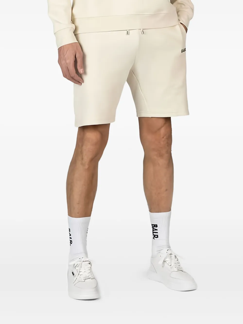BALR. Shorts met trekkoord en ritszakken Beige