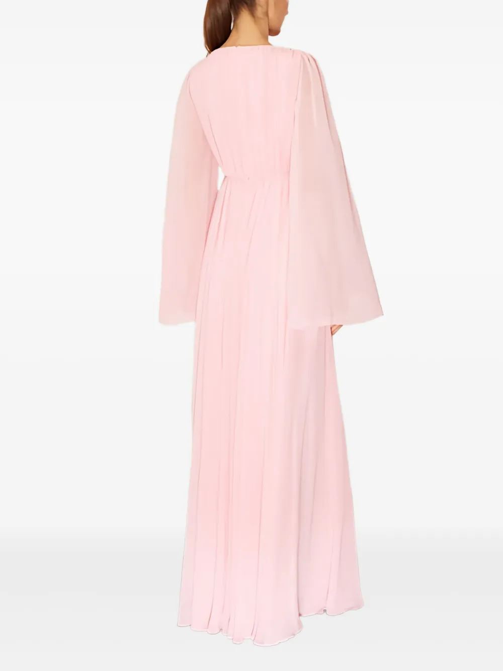 Nihan Peker Embellished Maxi Dress In Pink