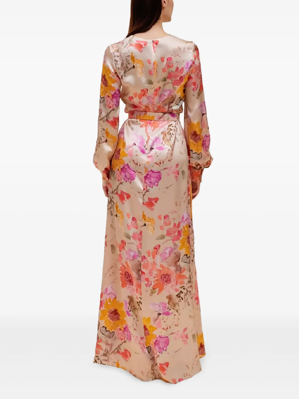 Raquel Diniz Fiona Floral-print Maxi Dress In Multi