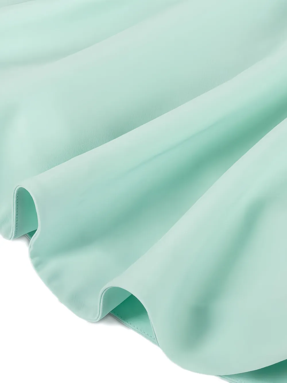 ELIE SAAB JUNIOR Verfraaide jurk met kraag Groen