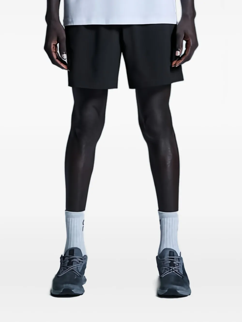 On Running Focus drawstring shorts | Black | Image 1