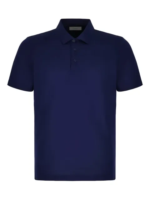Canali jersey polo shirt