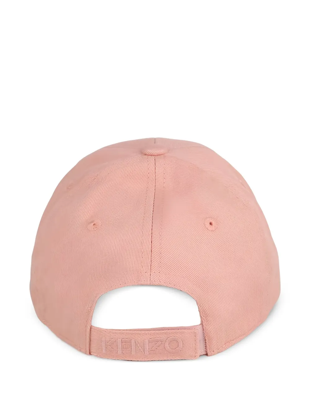 Kenzo Kids tiger-appliqué baseball cap - Roze