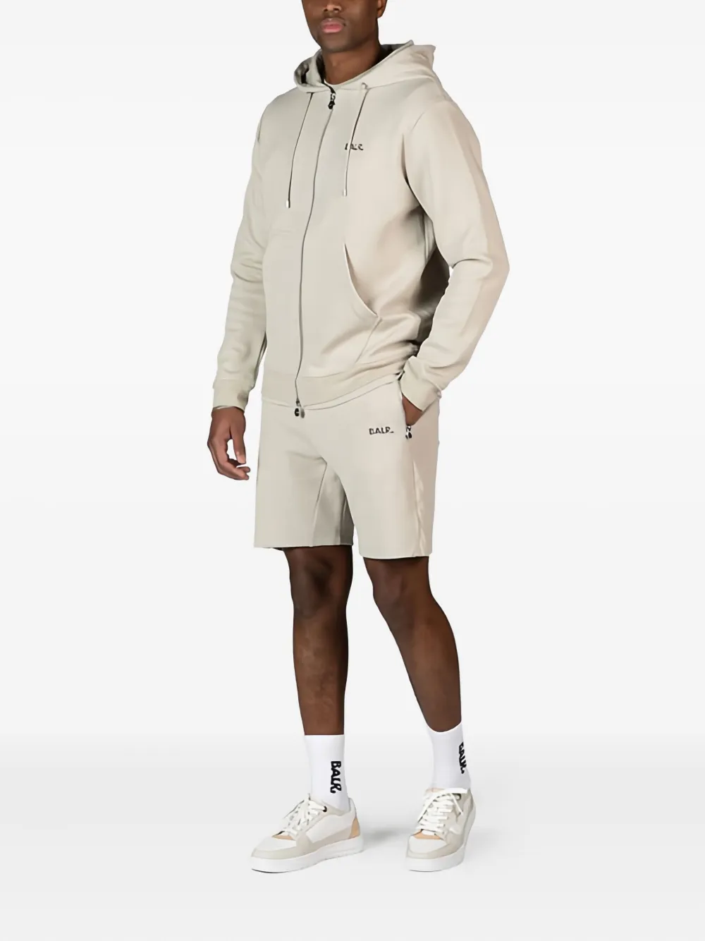 BALR. zip pocket drawstring shorts | Track & Running Shorts | Image 2