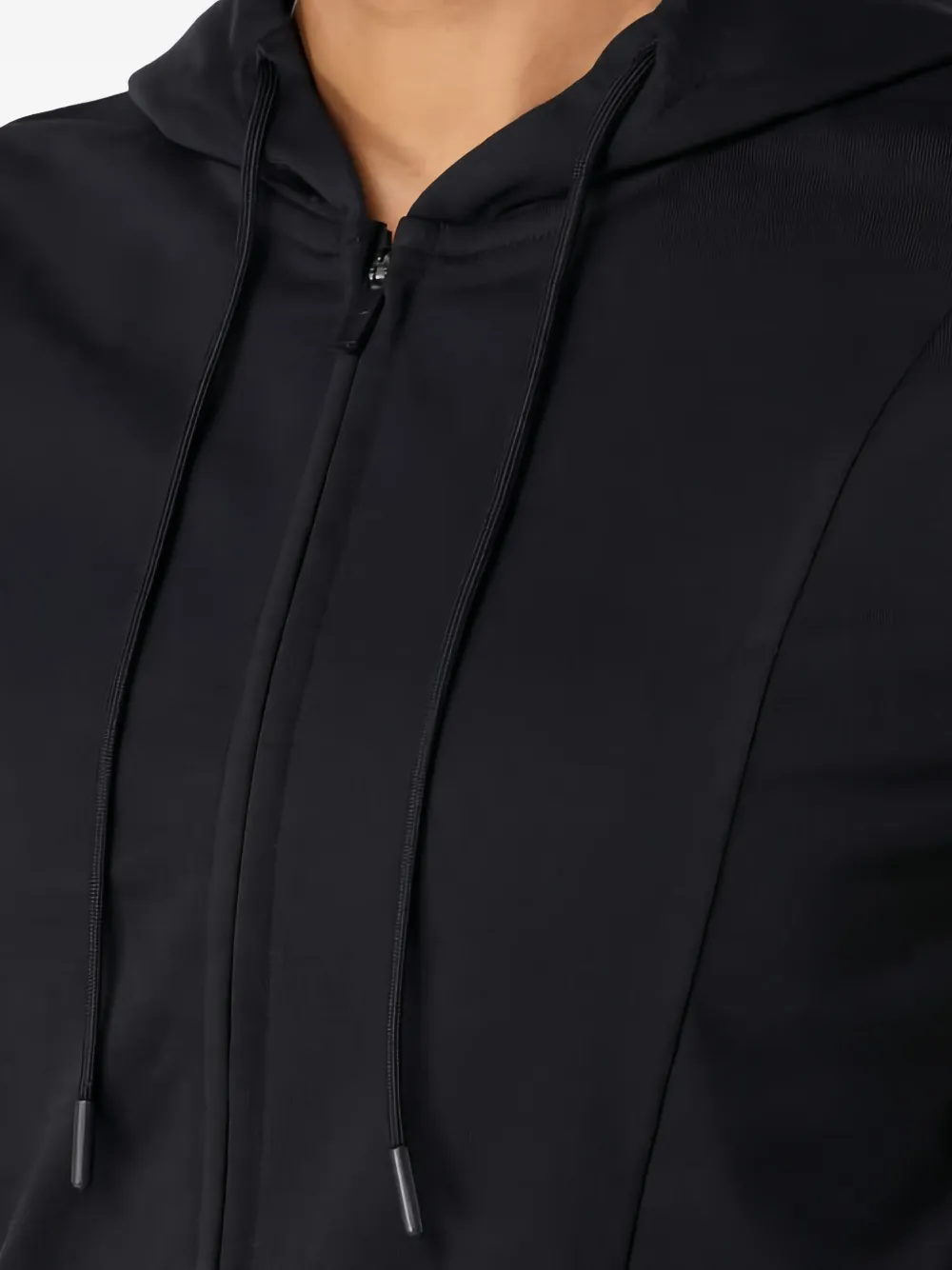 Squatwolf Zip Hoodie In Black