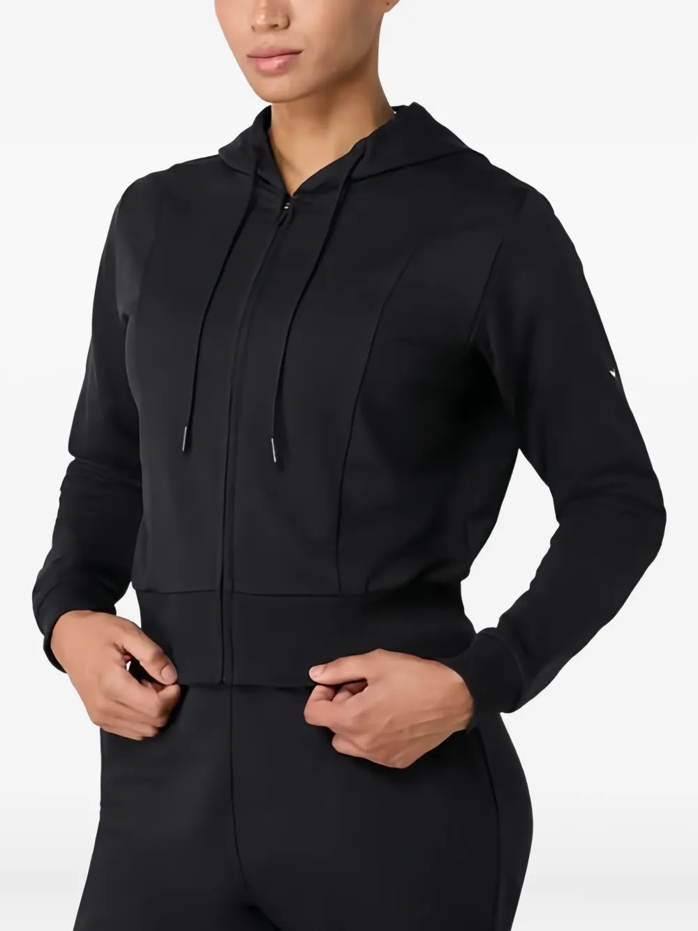 Squatwolf Zip Hoodie In Black