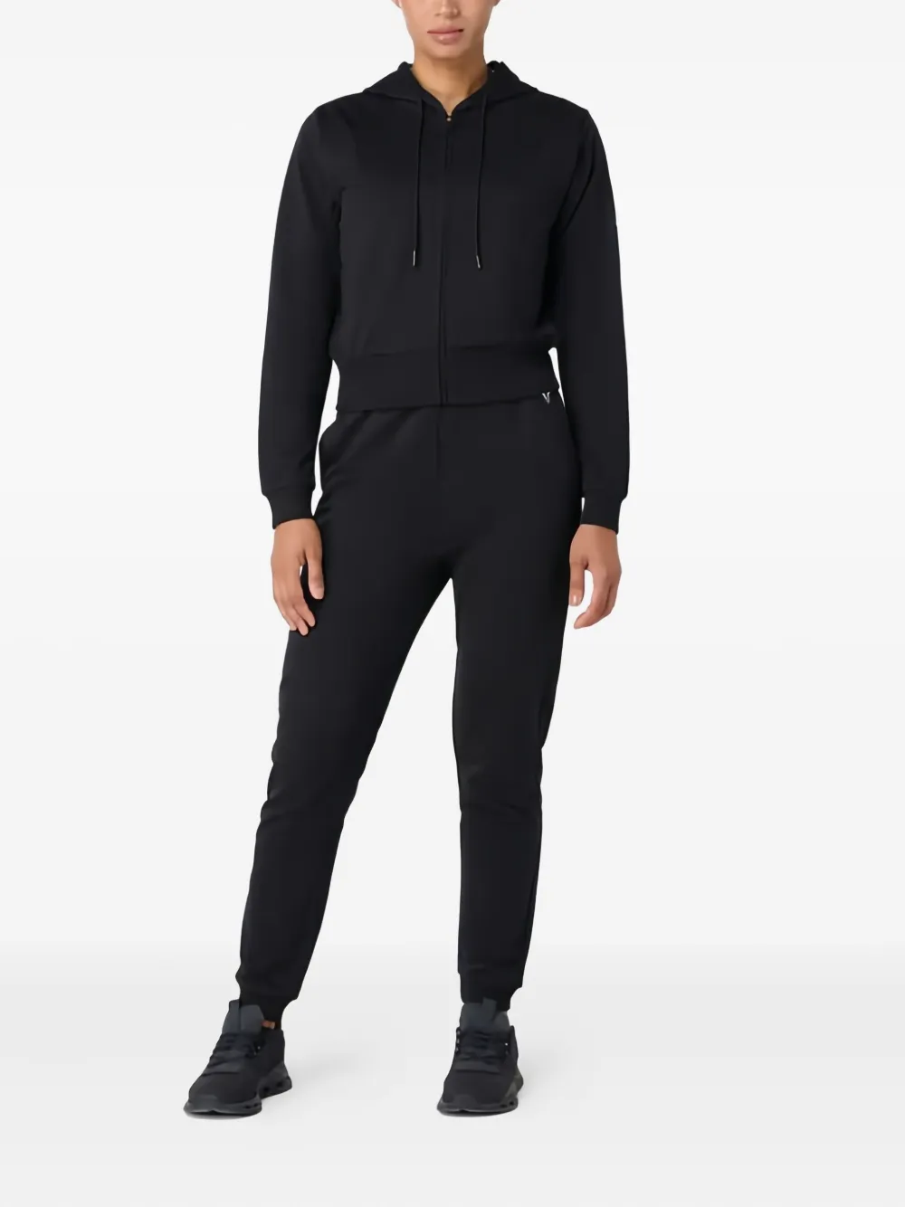 Squatwolf Zip Hoodie In Black