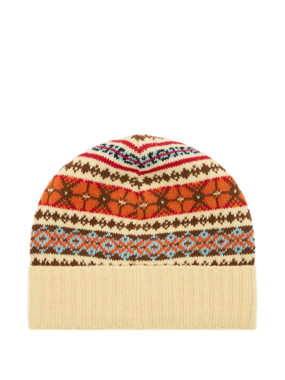 Bally logo-patch beanie | Neutrals | Image 1