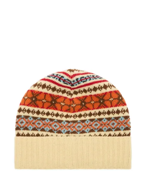 Bally logo-patch beanie