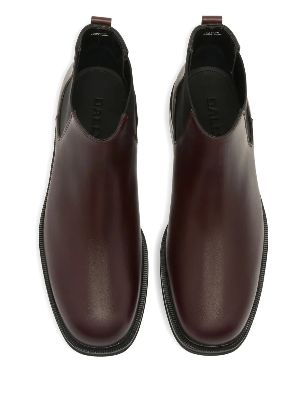 Bally Spiegel laarzen met elastische vlakken Rood