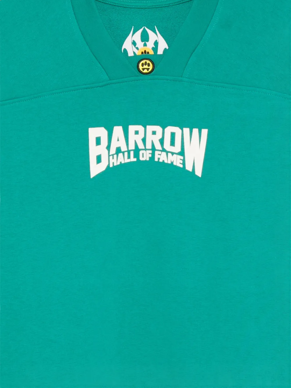 BARROW Sweater met logoprint Groen