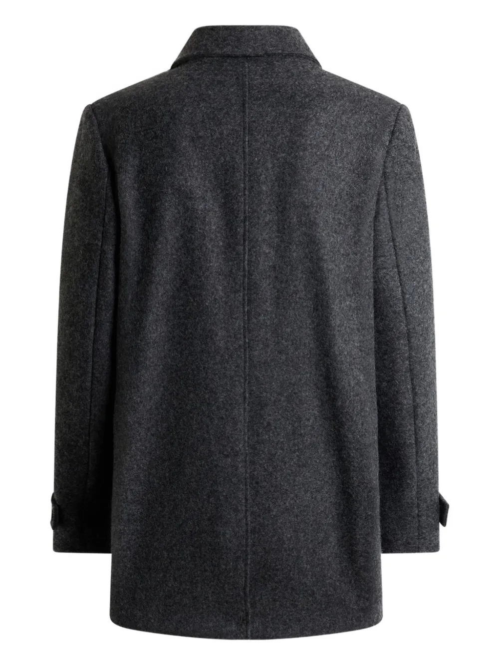 Bally melange single-breasted car coat | Single Breasted Coats | Image 2