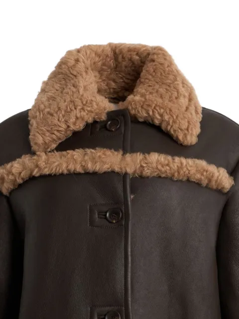 Bally chamarra de piel con bolsillo