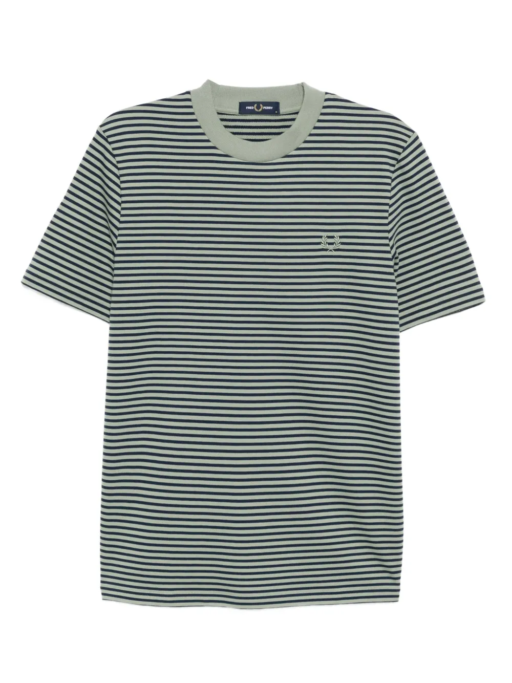 Fred Perry playera con logo bordado | verde | Image 1
