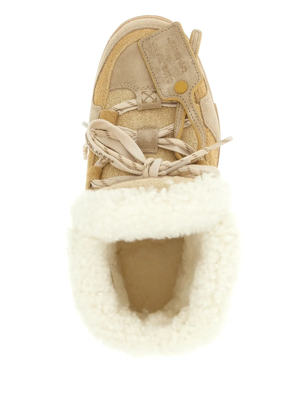 Off-White Winter ankle boots Beige