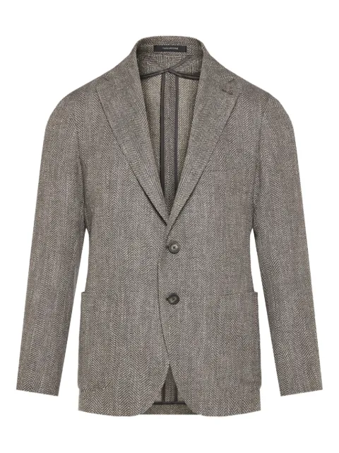 Tagliatore herringbone-pattern jacket