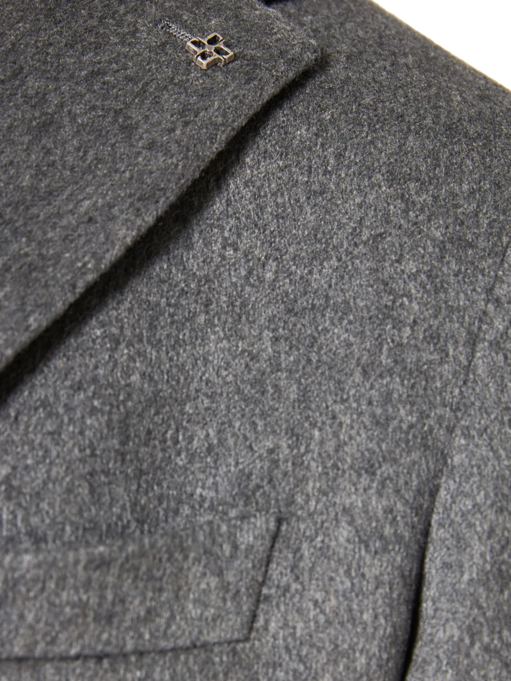 Tagliatore Jack met enkele rij knopen Grijs