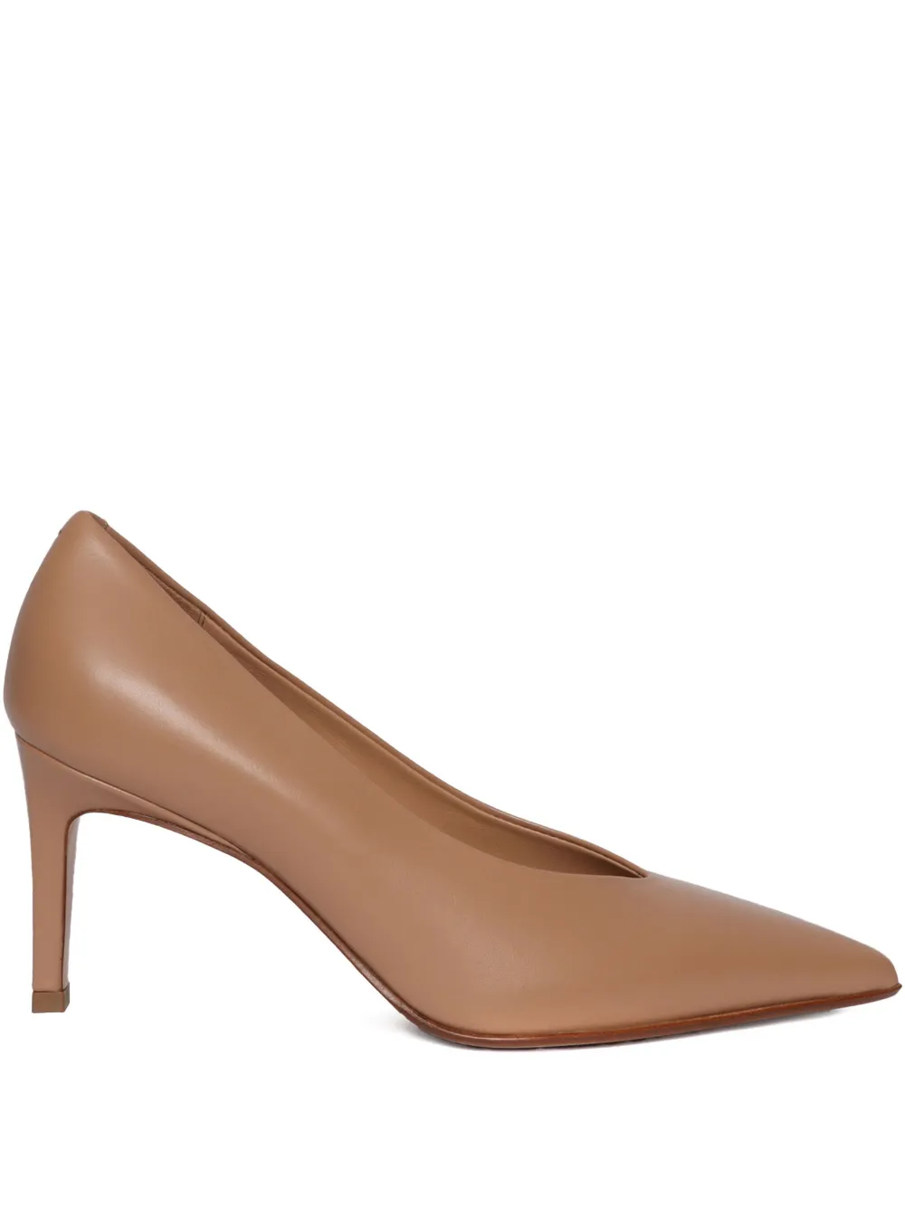 Sergio Levantesi 70mm Galassia56 leather pumps Beige