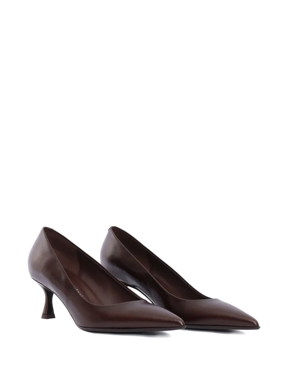 Sergio Levantesi Brunella56 Pointed Pumps In Brown