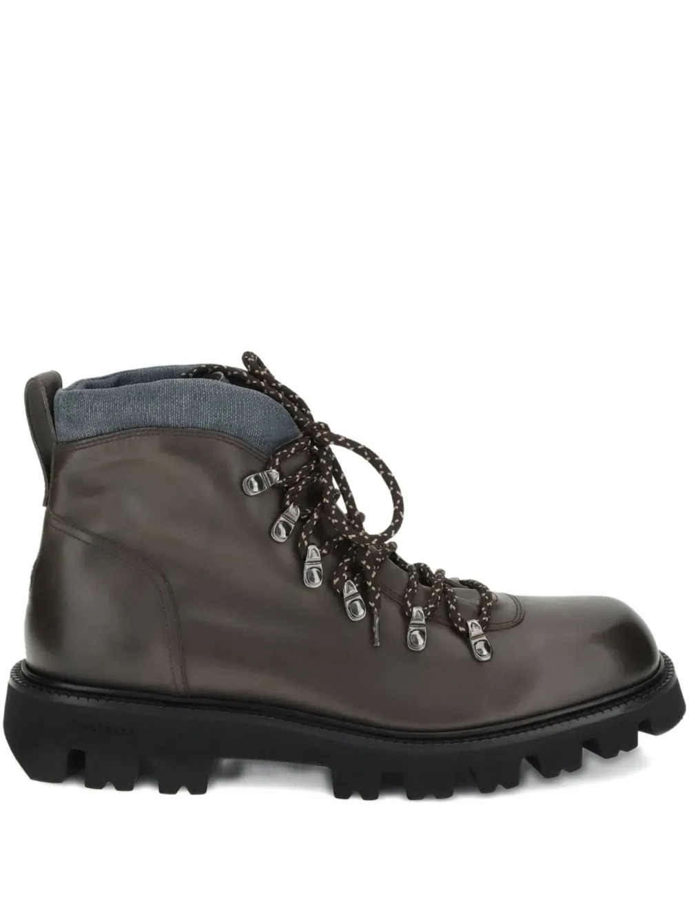 Fratelli Rossetti lace-up lug-sole hiking boots Bruin