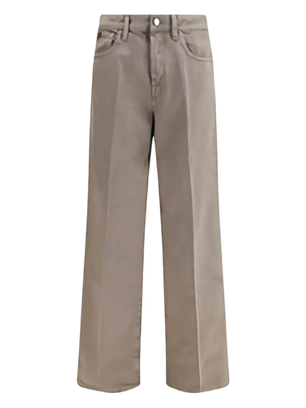 Jacob Cohen Grace Wide 5 Pocket Jeans In Gray