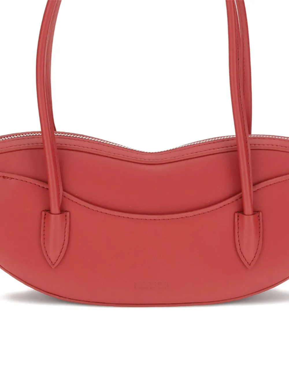 Fiorucci Lips Zip Tote Bag In Red