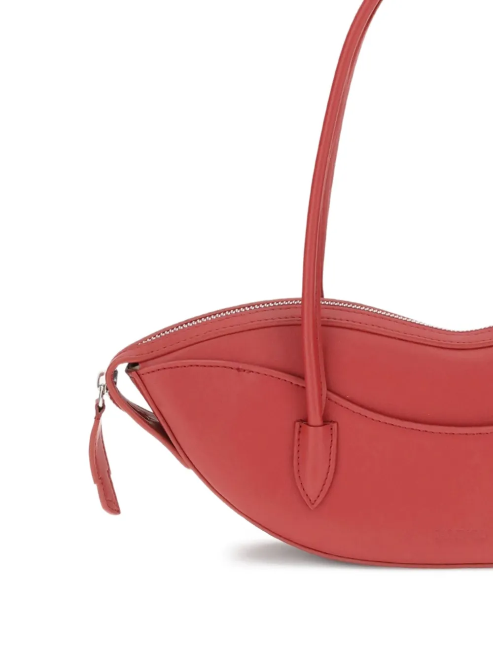 Fiorucci Lips Zip Tote Bag In Red