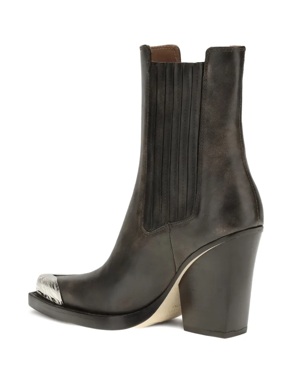 Paris Texas 100mm Dallas Cowboy Boots In Gray