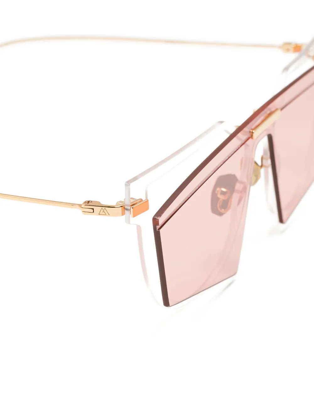 MYTH Zonnebril met cat-eye montuur Roze