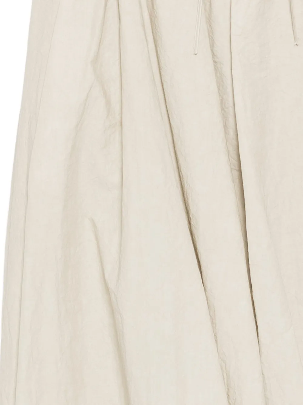 Lauren Manoogian Off-white Twist Midi Skirt In Neutral