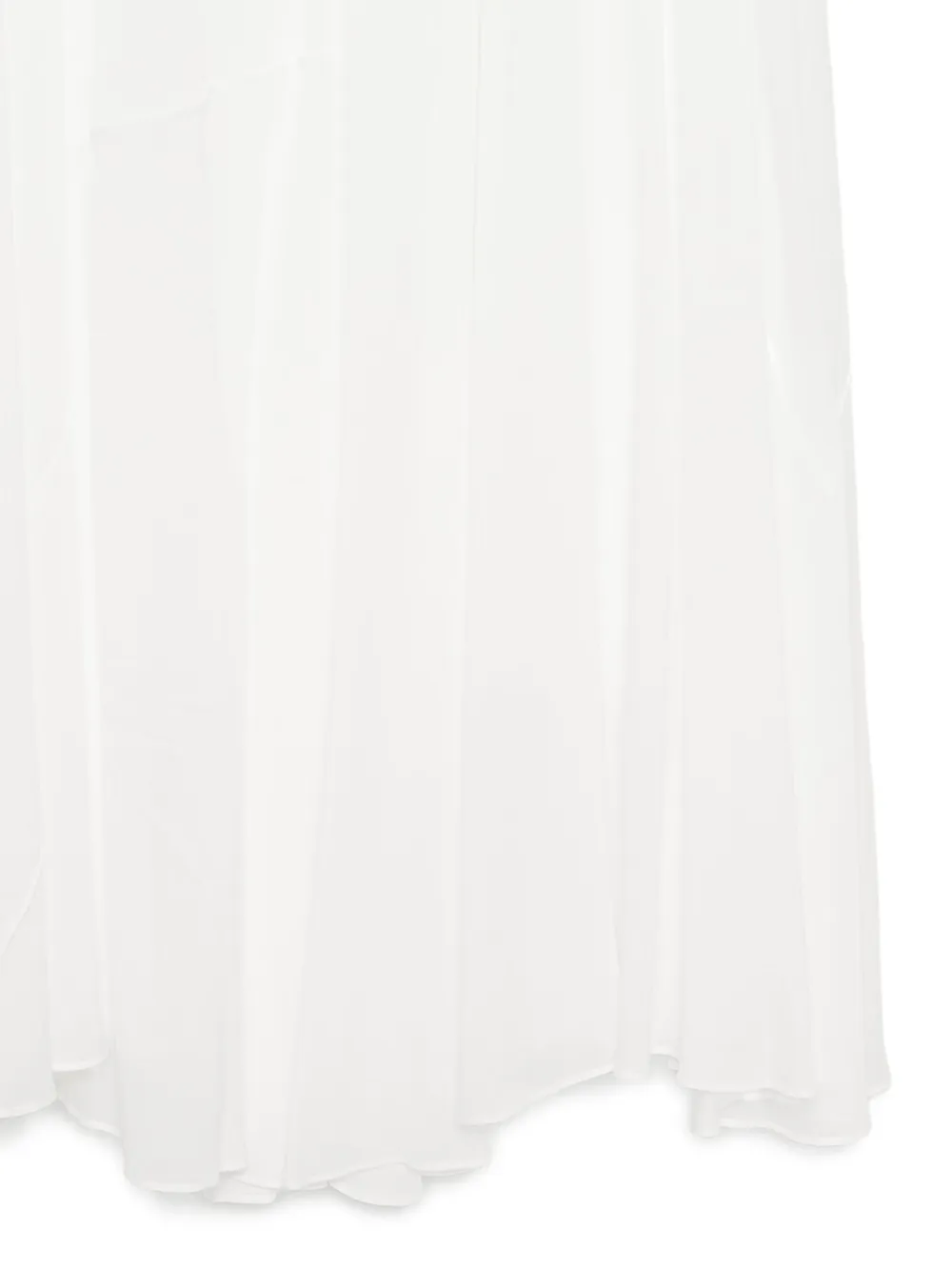 Lauren Manoogian Seam-detail Dress In White