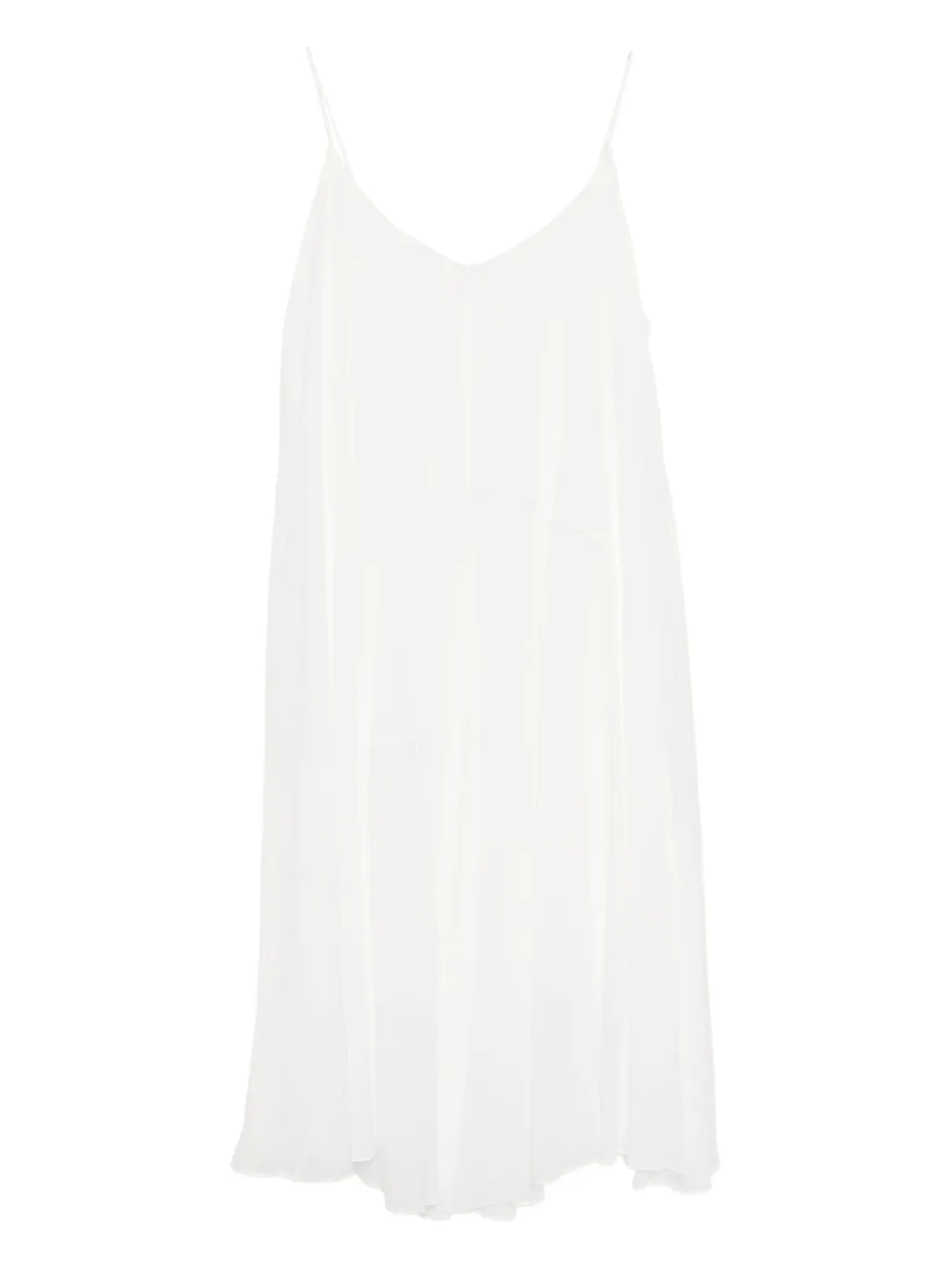 Lauren Manoogian Seam-detail Dress In White