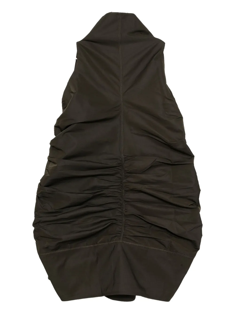 Melitta Baumeister high-neck dress - Groen