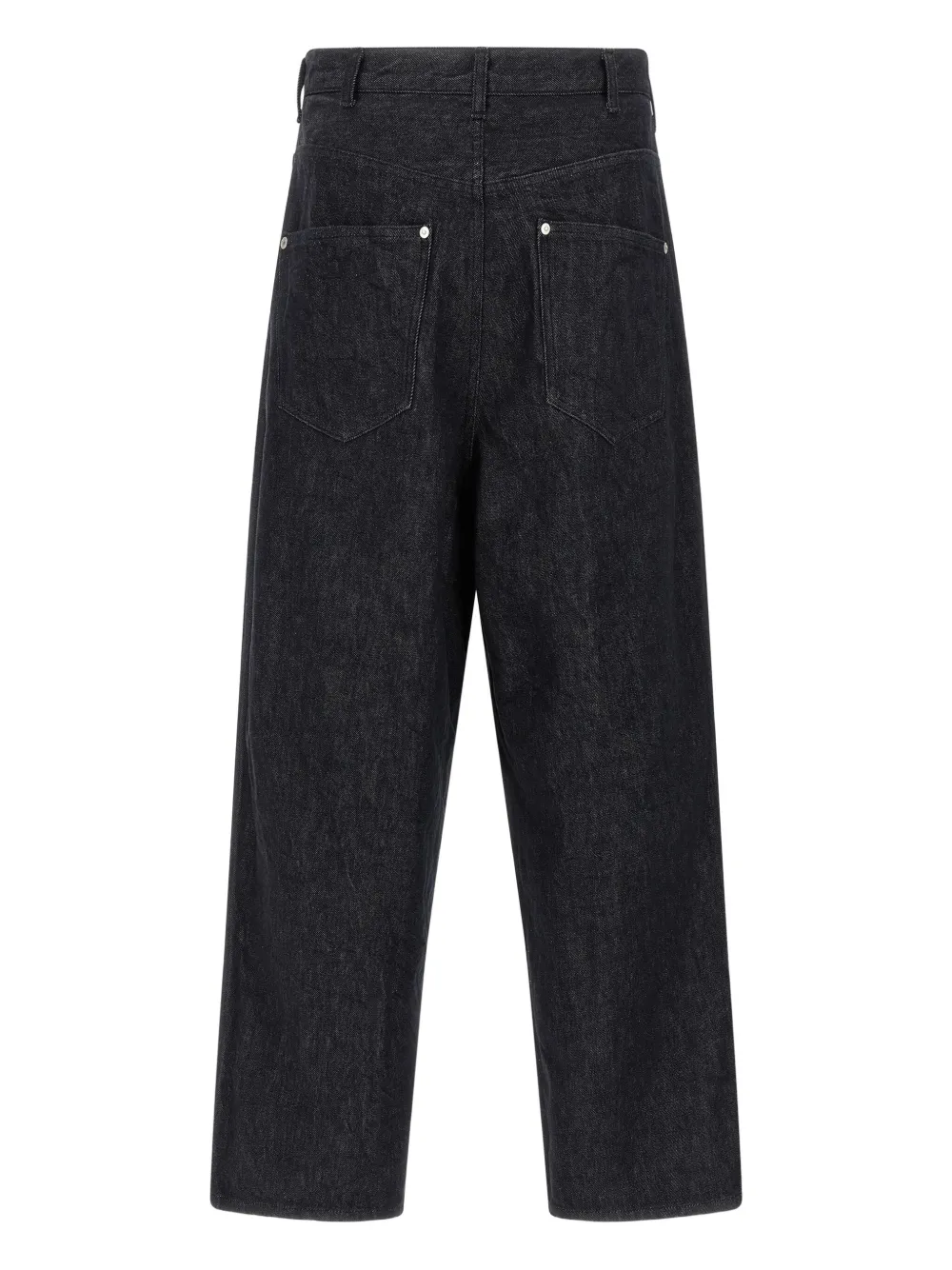 Comme des Garçons Homme garment-dyed jeans - Zwart