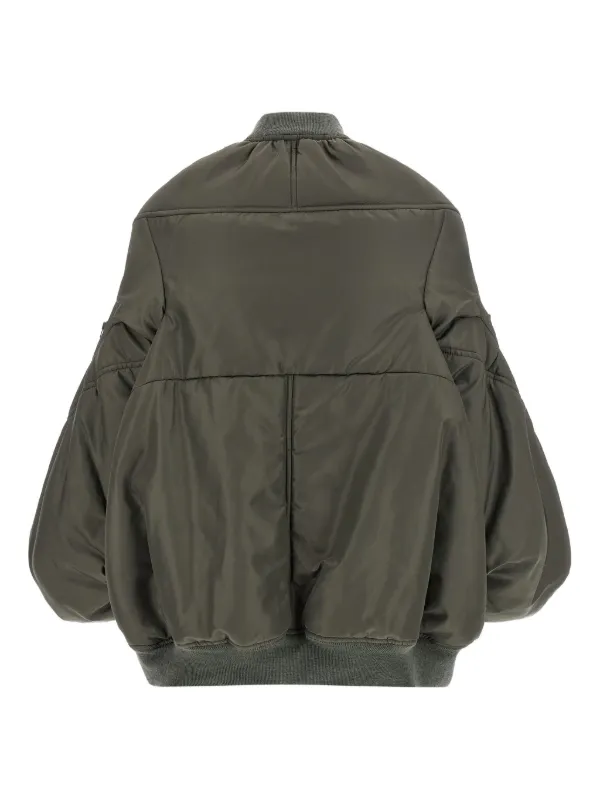 JUNYA WATANABE PADDED BOMBER JACKETジャケット Junya Watanabe Padded Nylon Bomber in Green | Lyst