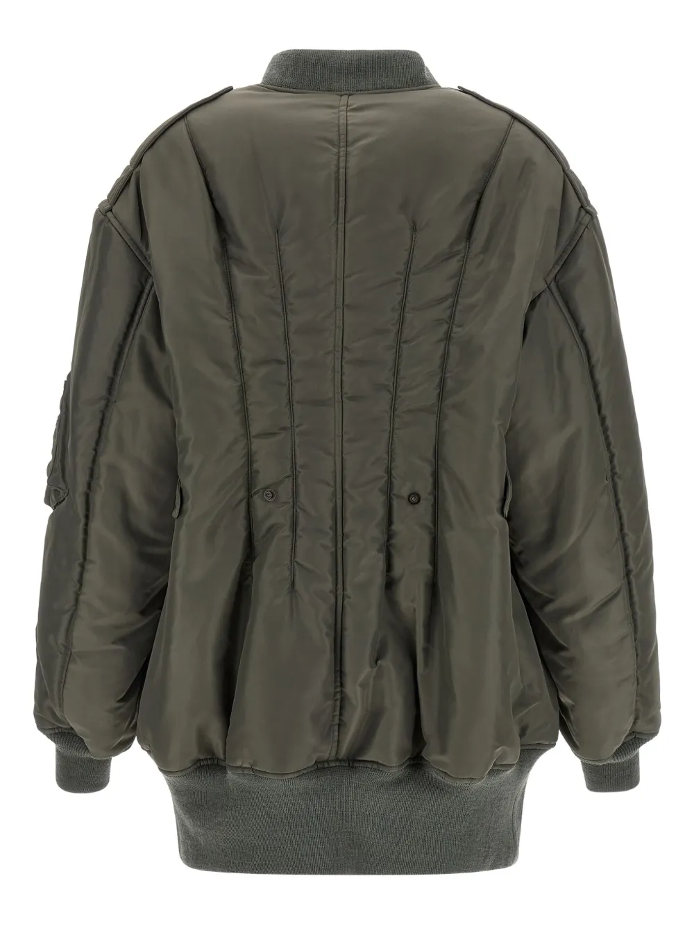 Junya Watanabe Zippered Long-sleeved Casual Jacket In Green