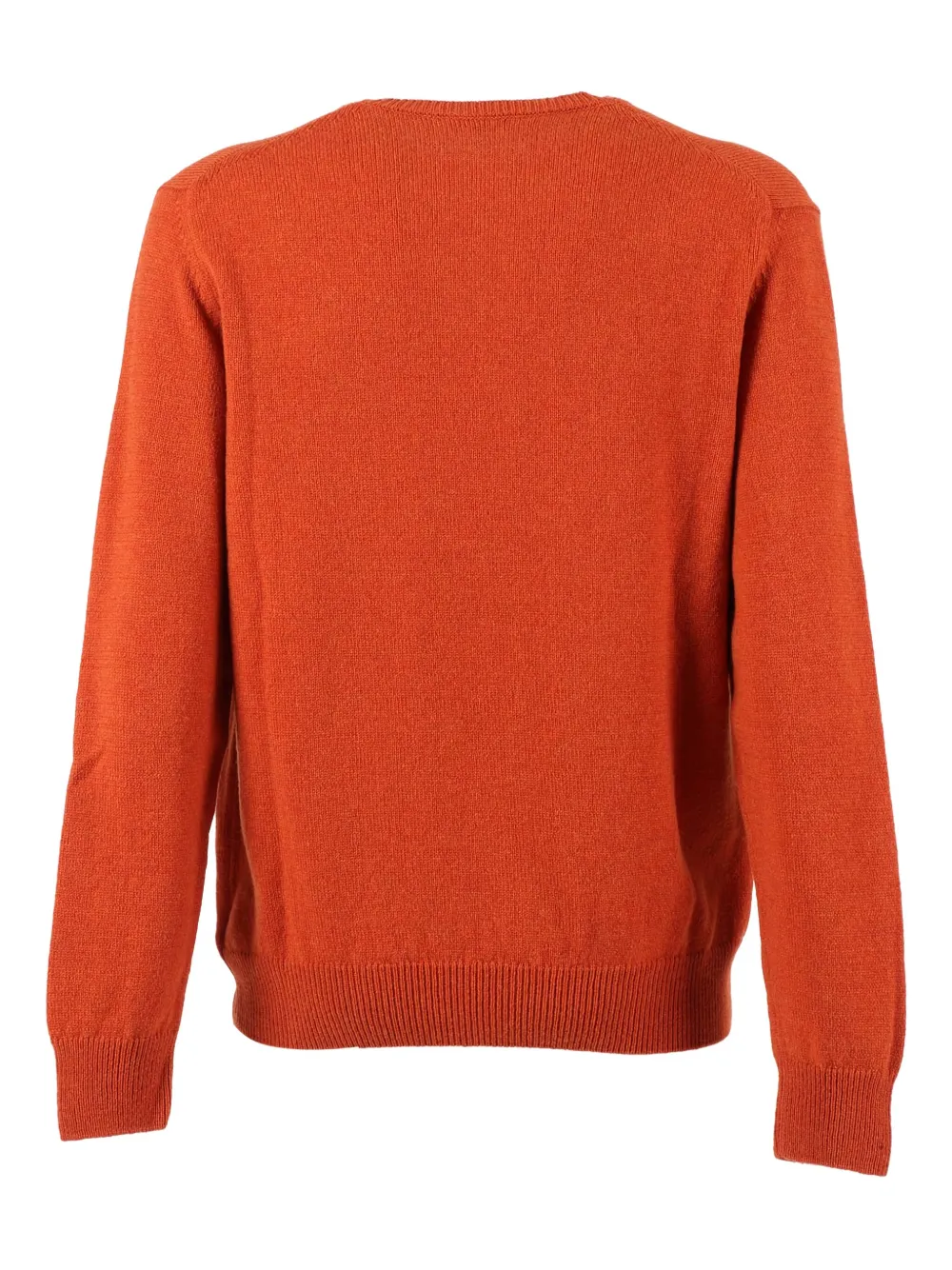 Zanone Trui met ronde hals - Oranje